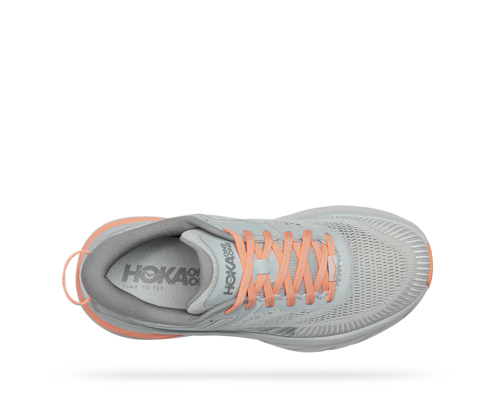 Hoka Women's Bondi 7 WIDE gray