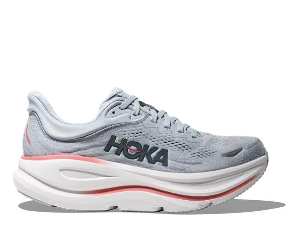 Hoka Women's Bondi 9 Mineral Blue/Washed Blue