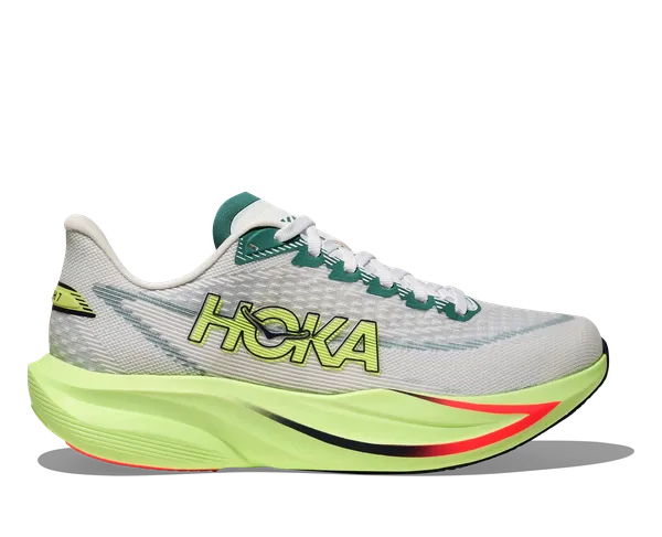 Hoka Men's Mach 7 Frost/Neon Yuzu